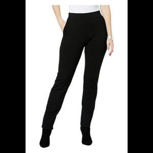 WynneLayers 360stretch Narrow Pant w/ Back Seam Detail Black - Regular